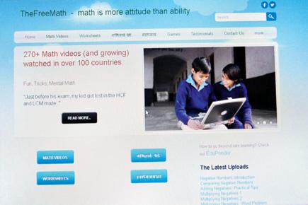 Website helps students learn Maths in their mother tongue