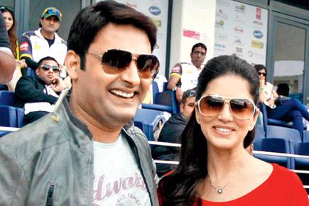 Kapil Sharma gets friendly with Sunny Leone