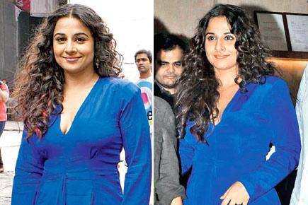 Is that the same gown, Vidya?