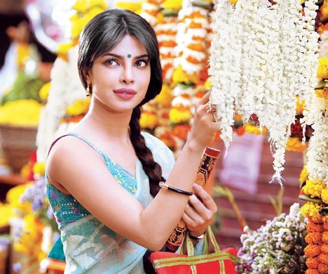 Priyanka Chopra and (below) her mother Madhu Chopra