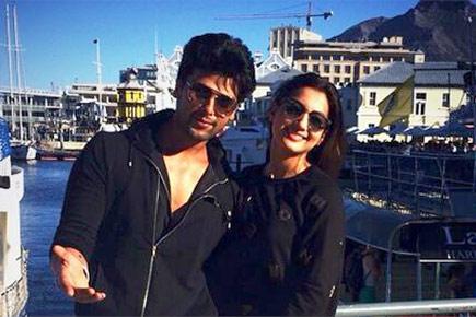 Gauahar and Kushal have fun in Cape Town