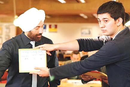 No limelight for Sunny Deol's son