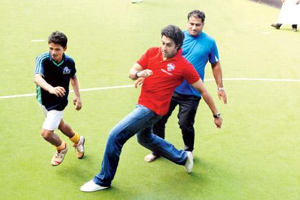Abhishek Bachchan is having a ball