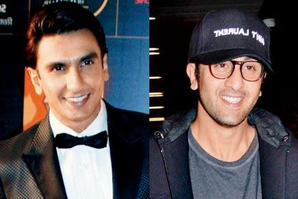 Ranveer Singh bonds with Ranbir Kapoor