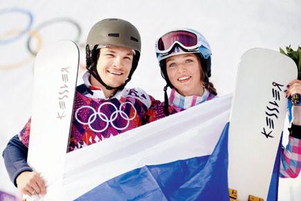 For Russia with love: Snowboarder couple win big at Winter Olympics