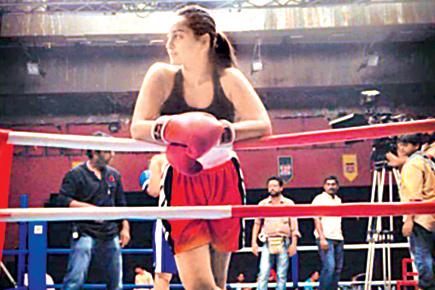 Sonakshi Sinha in the ring