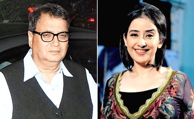 Manisha Koirala and Subhash Ghai