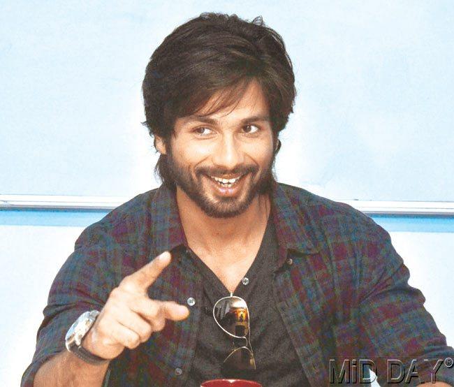 Shahid Kapoor. Pic/Datta Kumbhar