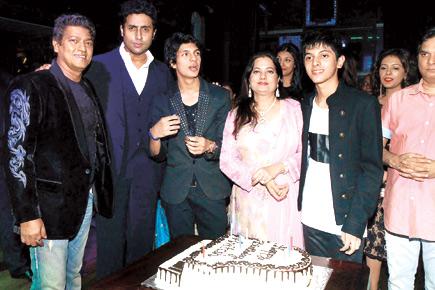 B-Town celebs at Aadesh Shrivastava's son's birthday bash