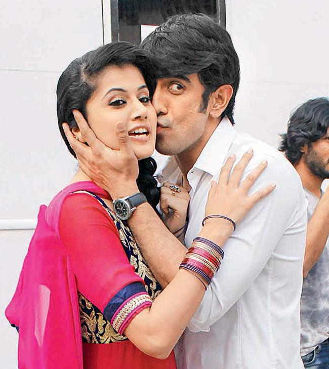 Taapsee Pannu (left) and Amit Sadh