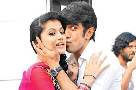 Amit Tandon and Taapsee Pannu kiss and tell