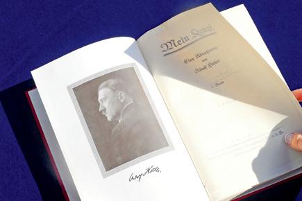 Rare 'Mein Kampf' copies signed by Hitler to be auctioned