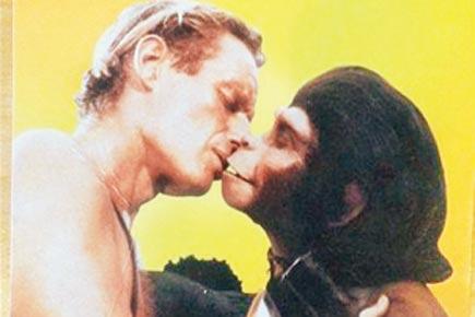 Liz Hurley posts ape picture resembling Shane Warne!