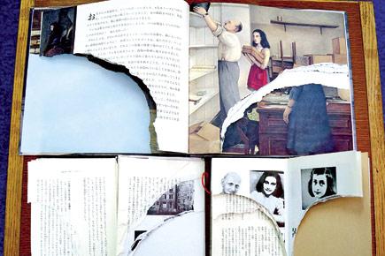 Anne Frank's diaries torn at Japanese libraries