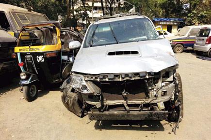 Unfortunate accident: Man avoids collision with auto, rams into another