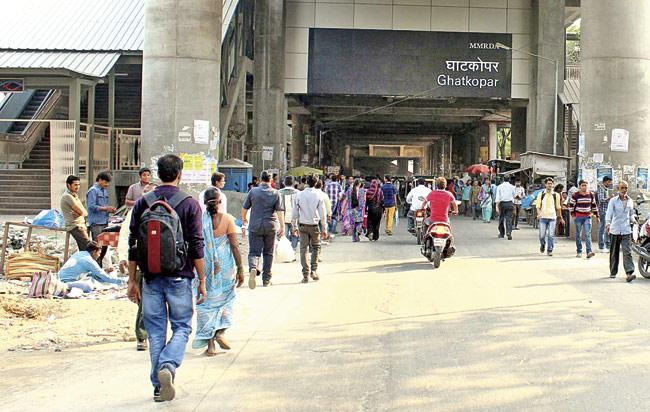 The Metro, which was supposed to be completed in March 2012, is supposed to be up and running by the end of this financial year. File pic