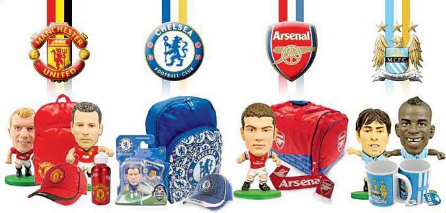 The official merchandise of Arsenal FC, FC Barcelona, Chelsea FC, Manchester United FC is available at the e-commerce portal, Goalsquad.com