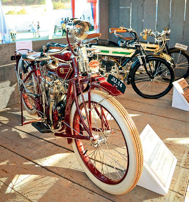 The 100-year-old (1912) Indian Light V Twin