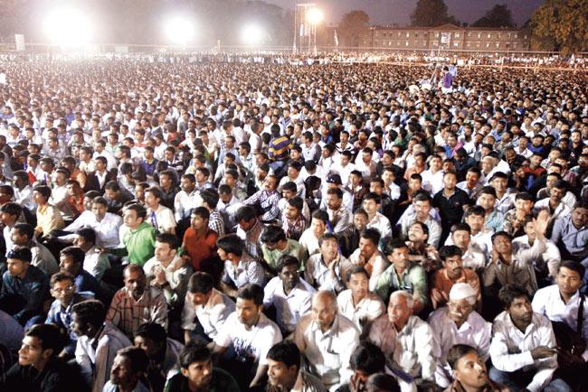 Sunday’s MNS rally in Pune, where Raj Thackeray announced the rasta roko agitation
