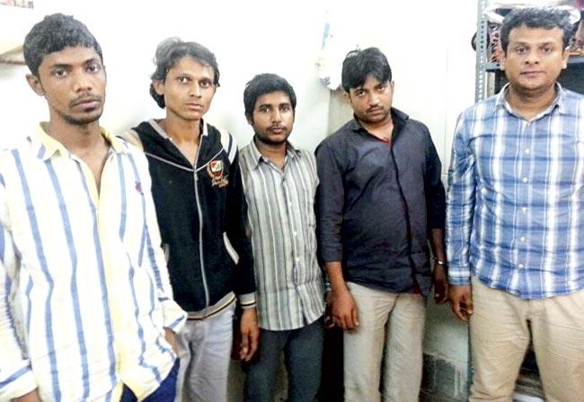 Two days after the road rage incident took place on Wednesday night, the Crime Branch officers of Unit-VIII managed to track down the five accused and arrested them yesterday