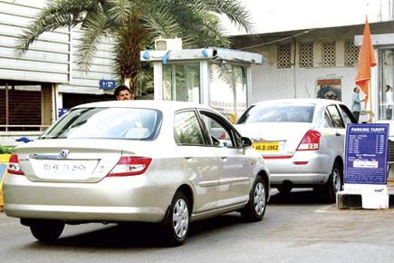 PRICEY: Pay Rs 110 for a two-minute parking at T2