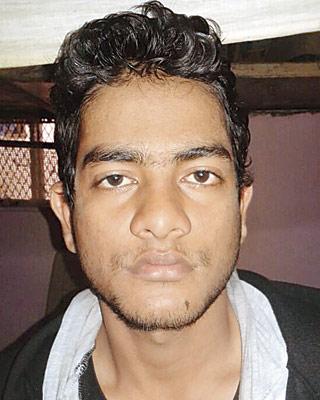 Shyam Baranvar (19),  Mira Road resident