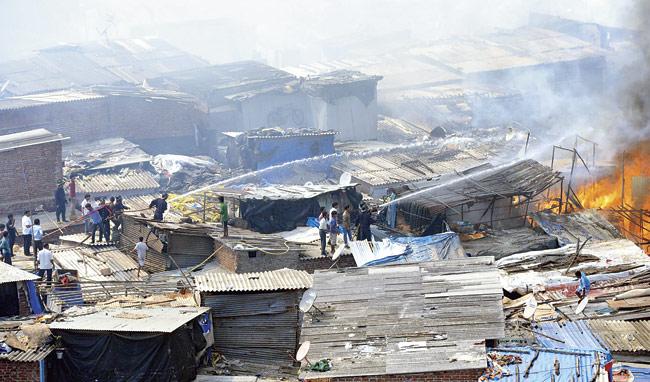 The government believes that legalisation of slums will pave the way for rehabilitation programmes. File pic