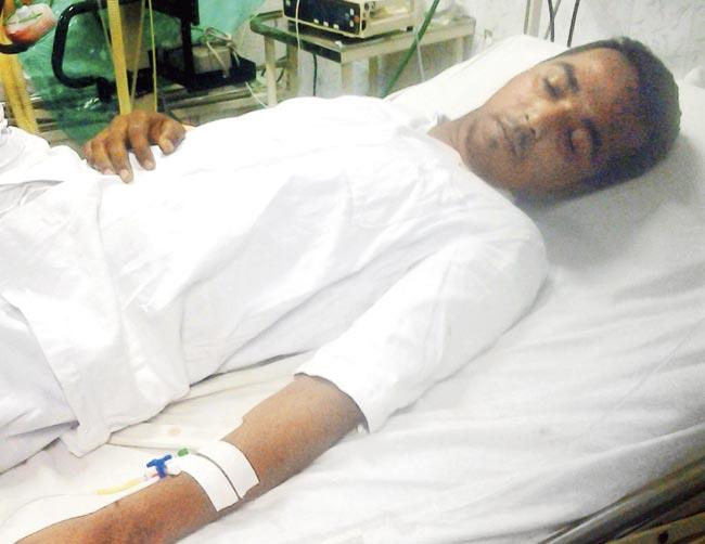 Tabrez Asif Jethwa has approached several doctors but they have advised him against removing the bullet from his lung