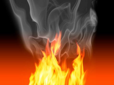 Woman set ablaze 