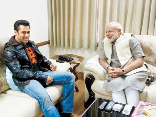 Salman Khan and PM Modi