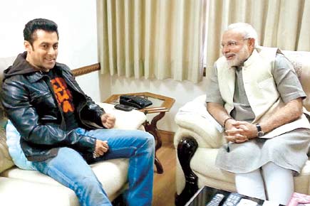 When Salman Khan met Narendra Modi...