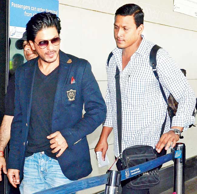 Shah Rukh Khan and Ravi