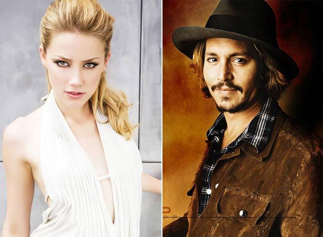 Amber Heard and Johnny Depp