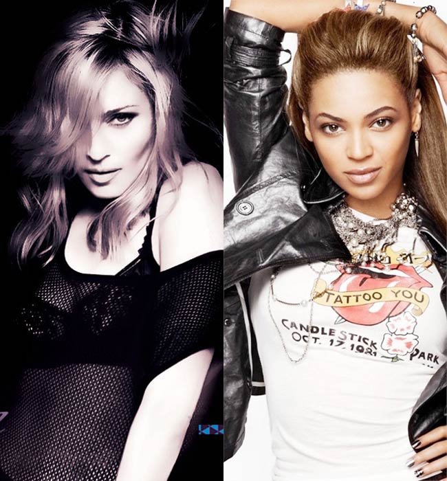 Madonna, Beyonce