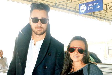 Spotted: Imran Khan and Avantika Malik at the airport