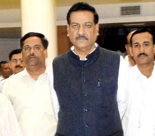 Sources say Prithviraj Chavan kept his NCP cabinet colleagues in the dark about the agenda of yesterday’s meeting, so the alliance partner could not claim credit for the sops. File pic