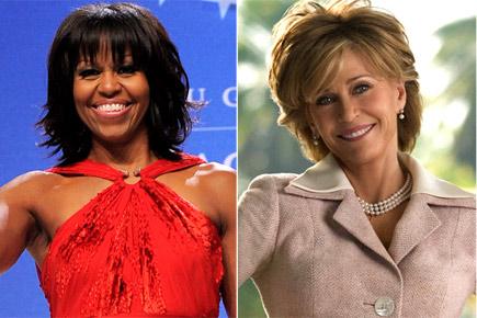Michelle Obama calls 'political savvy' Jane Fonda her role model