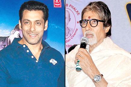 Spotted: Amitabh Bachchan and Salman Khan