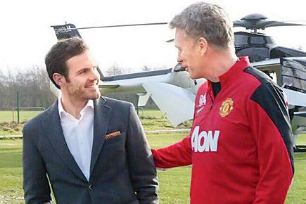 Mata arrives in Manchester for medical