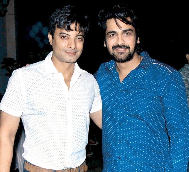 From left: Rahul Bhat and Arjan Bajwa