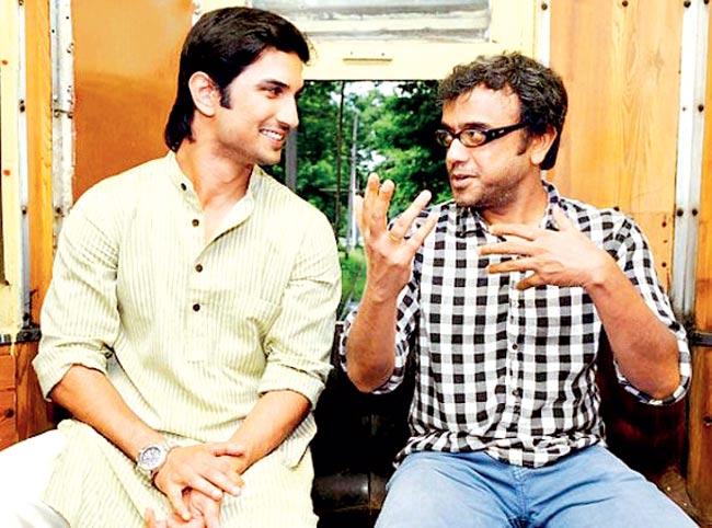 Sushant Singh Rajput (left) and director Dibakar Banerjee