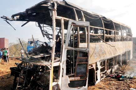 Bus-tanker collision: Co-driver's presence of mind saves many lives