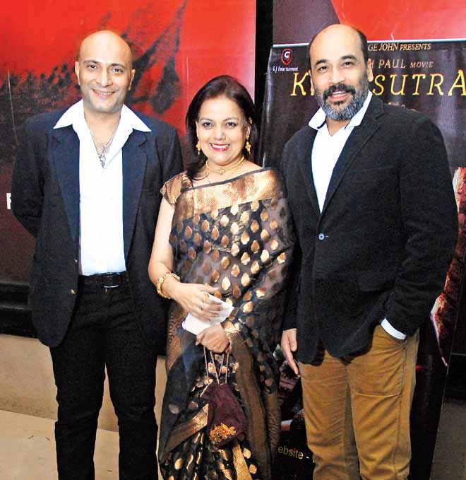 Amit Behl, Sushmita Mukherjee and Mohan Kapoor 