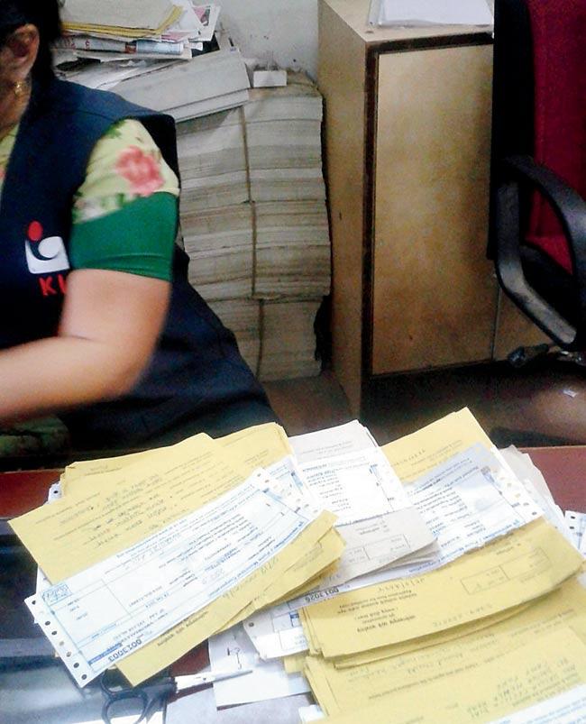 heaps and bounds: The pending claims of birth and death certificates since last week at Bhavani Peth ward office