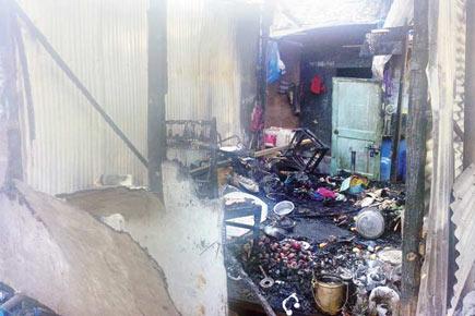 Woman, three kids charred to death as hut catches fire