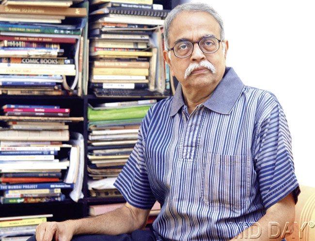 Noted historian Deepak Rao learnt from the late Jamshed Dorab Nagarvala (then DCP) about Godse’s stay in the records section of the Mumbai Police Special Branch. Pics/Sayed Sameer Abedi