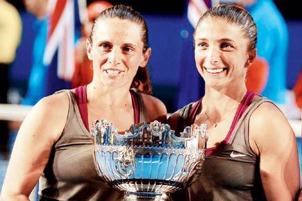 Errani-Vinci clinch women's doubles title