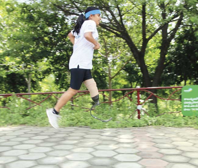 27-yr-old Kiran Kanojia, who works for Infosys in Hyderabad, started running only five months ago
