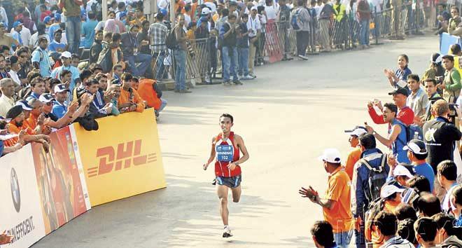 Elite Indian athlete Binning Lynkhoi. Pic/Atul Kamble