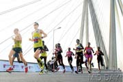 Mumbai marathon: Sidelights